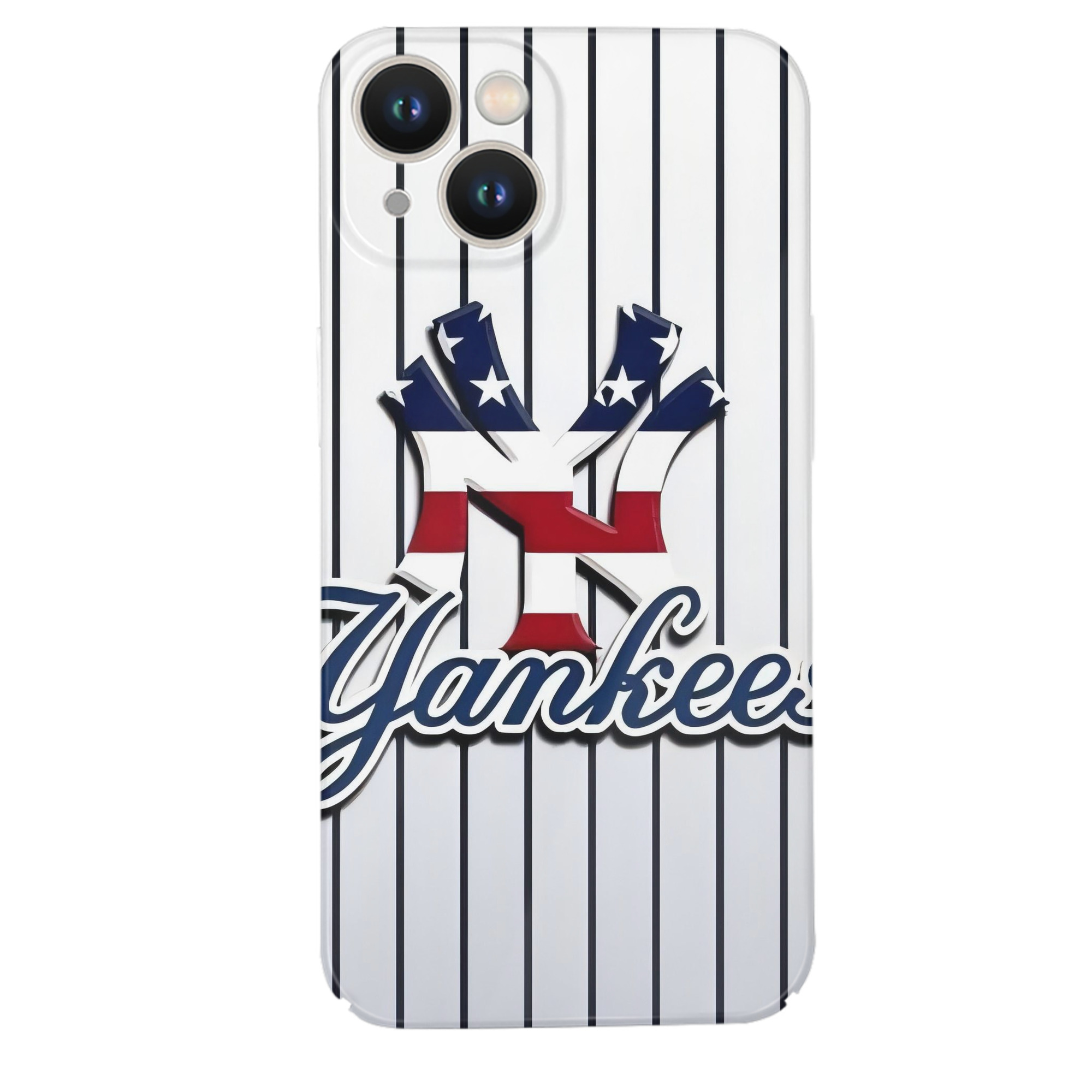 New York Yankees 227 IPhone 14 Series Full-Cover Hard Case – Shockproof With Raised Camera Protection – Precise Cutouts, Wireless Charging Compatible – Durable, Anti-Yellowing, Easy To Clean
